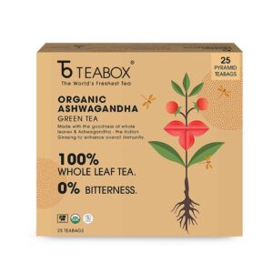 Organic Ashwagandha Green (Teabags)